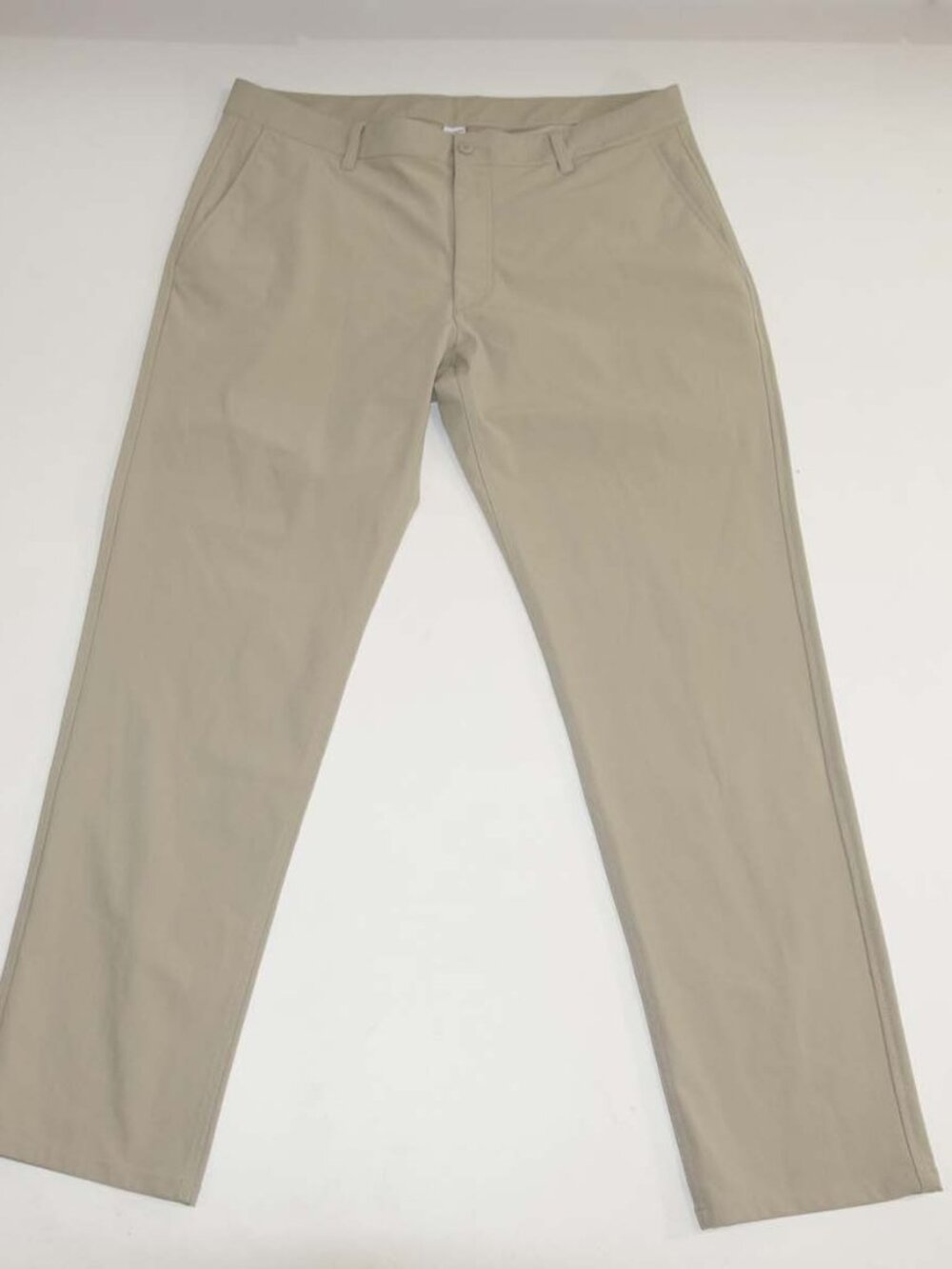 FootJoy Men's Performance Golf Pants 38 x 32 Khaki Beige Flat Front Slacks FJ